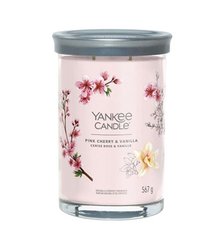 Yankee Candle Pink Cherry & Vanilla signature tumbler duży 567 g