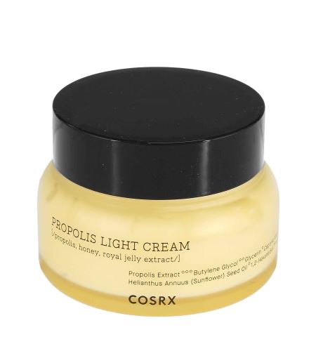 Cosrx Full Fit Propolis Light Cream łagodny krem intensywnie nawilżający cerę 65 ml