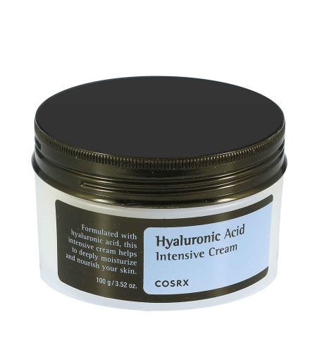 Cosrx Hyaluronic Acid Intensive Cream intensywnie nawilżający krem do twarzy z kwasem hialuronowym  100 ml