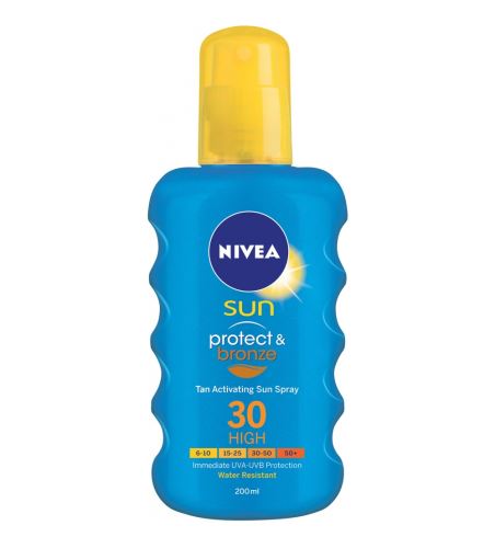 Nivea Sun Protect & Bronze spray do opalania SPF 30 200 ml