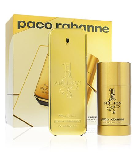 Paco Rabanne 1 Million woda toaletowa 100 ml + dezodorant 75 ml Zestaw upominkowy dla mężczyzn