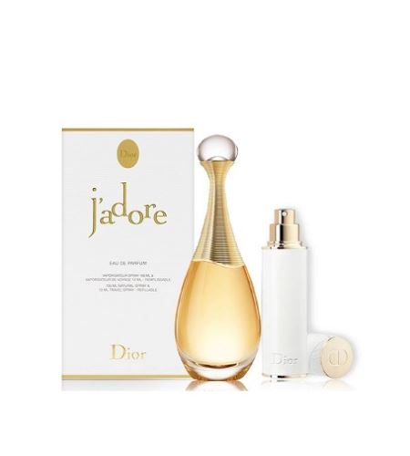 Dior J'adore zestaw prezentowy dla kobiet woda perfumowana 100 ml + woda perfumowana 10 ml