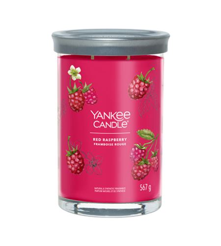 Yankee Candle Red Raspberry signature tumbler duży 567 g