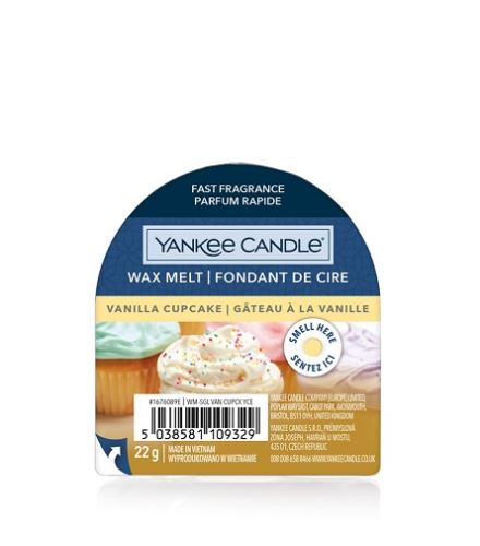Yankee Candle Vanilla Cupcake wosk zapachowy 22 g