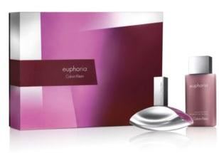 Calvin Klein Euphoria EDP 100 ml + tělové mléko 100 ml Dla kobiet zestaw podarunkowy
