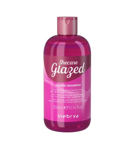 INEBRYA Shecare Glazed Illuminating Laminating Shampoo szampon rozjaśniający włosy