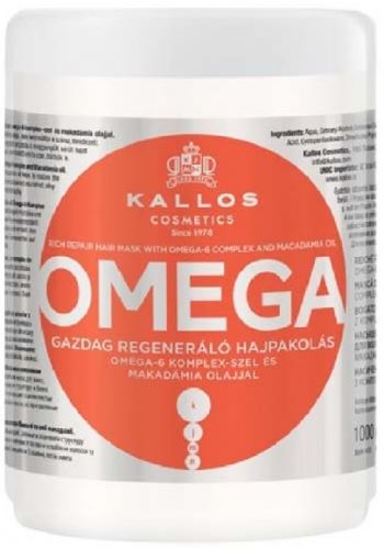 Kallos Omega Hair Mask maska ​​regenerująca
