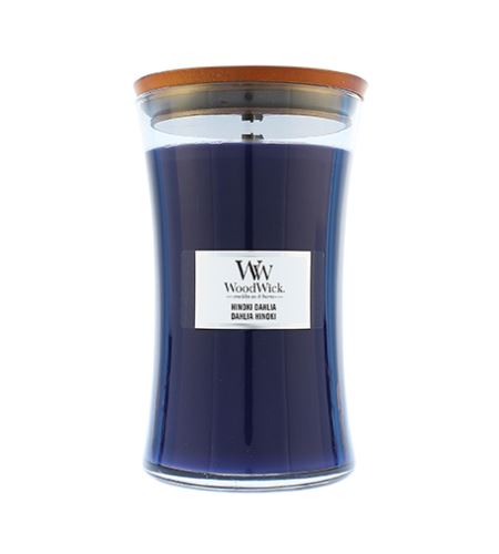 WoodWick Hinoki Dahlia świeca zapachowa z drewnianym knotem 609 g