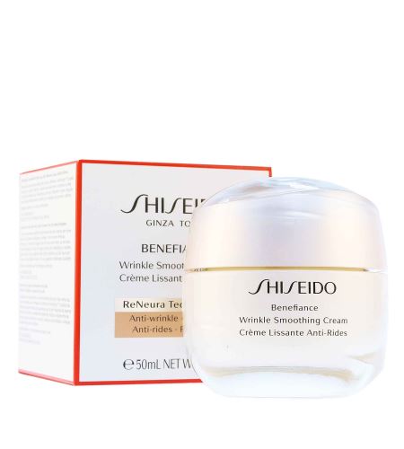 Shiseido Benefiance krem do twarzy wygładzający zmarszczki 50 ml