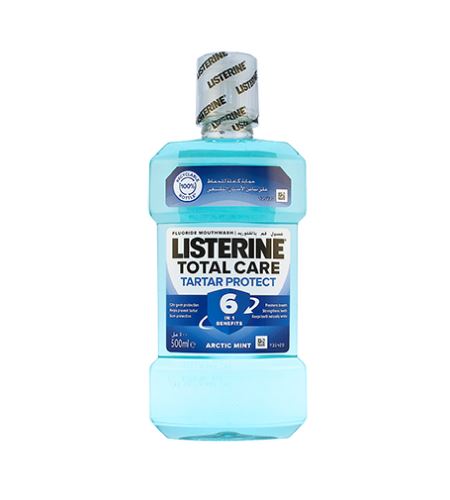 Listerine Total Care Tartar Protect płyn do płukania jamy ustnej 500 ml