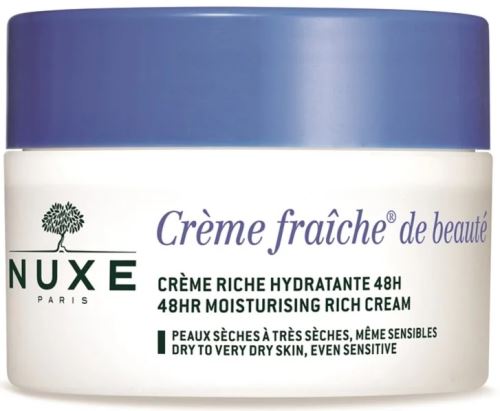 Nuxe Creme Fraiche de Beauté krem nawilżający do skóry suchej i bardzo suchej 50 ml