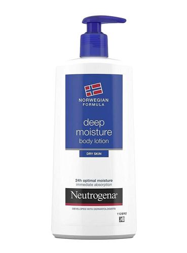 Neutrogena Norwegian Formula Deep Moisture głęboko nawilżający balsam do ciała do skóry suchej dla kobiet 400 ml