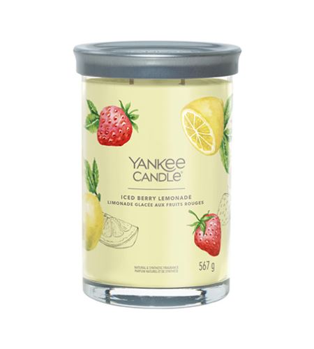 Yankee Candle Iced Berry Lemonade signature tumbler duży 567 g