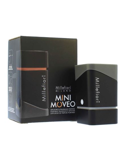 Kompaktowy dyfuzor zapachowy Millefiori Moveo Mini czarny