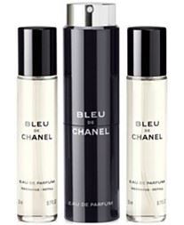 Chanel Bleu de Chanel Eau De Parfum EDP 60 ml dla mężczyzn flakonik do wielokrotnego napełniania