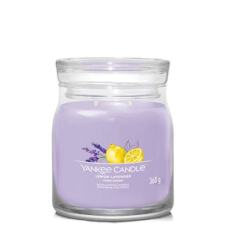 Yankee Candle Lemon Lavender signature świeca średnia 368 g