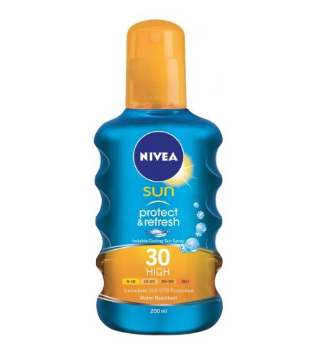 Nivea Sun Protect & Refresh spray do opalania SPF 30 200 ml