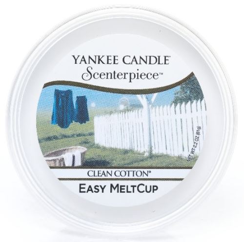 Yankee Candle Scenterpiece wax Clean Cotton wosk zapachowy 61 g
