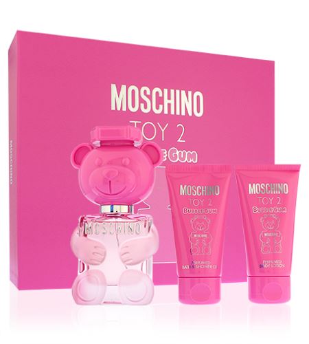 Moschino Toy 2 Bubble Gum zestaw prezentowy dla kobiet woda toaletowa 50 ml + mleczko do ciała 50 ml + żel pod prysznic 50 ml