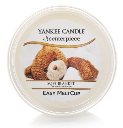 Yankee Candle Scenterpiece wax Soft Blanket wosk zapachowy 61 g