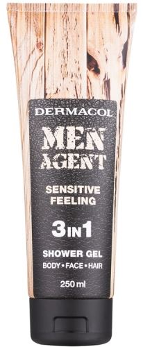 Dermacol Men Agent Sensitive Feeling 3in1 żel pod prysz dla mężczyzn 250 ml