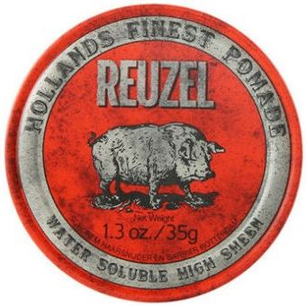 REUZEL Styling Red Pomade Water Soluble pomada do włosów o średnim ujędrnieniu i wysokim połysku dla mężczyzn