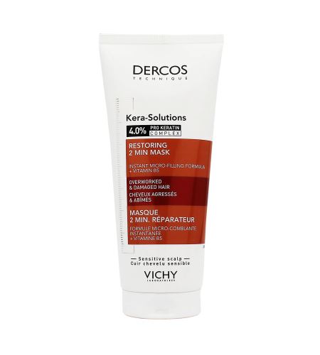 Vichy Dercos Kerasolution Conditioner And Mask maska do włosów odżywcza 200 ml