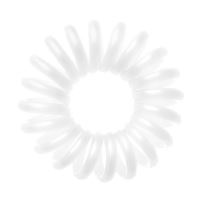 bIFULL Gumičky do vlasů gumka do włosów biała