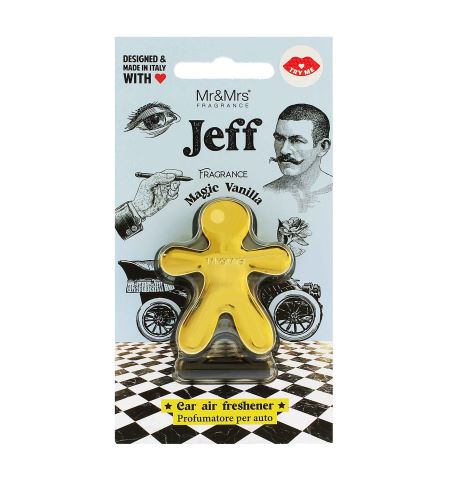 Mr&Mrs Fragrance Jeff Magic Vanilla Zapach samochodowy