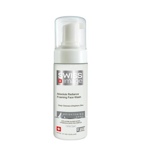 Swiss Image Brightening Care Absolute Radiance Foaming Face Wash delikatna, rozjaśniająca pianka oczyszczająca 150 ml