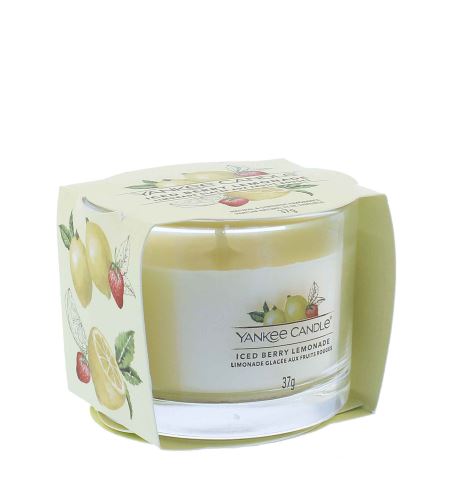 Yankee Candle Iced Berry Lemonade świeca wotywna w szkle 37 g