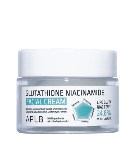 APLB Glutathione Niacinamide Facial Cream rozjaśniający krem do twarzy 55 ml