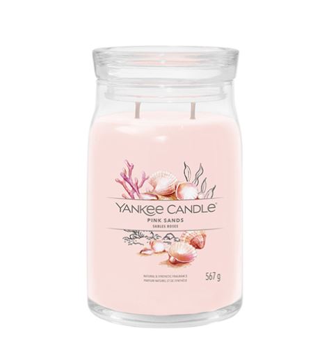 Yankee Candle Pink Sands signature świeca duża 567 g