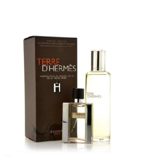 Hermes Terre d'Hermes zestaw prezentowy dla mężczyzn woda toaletowa 30 ml + woda toaletowa náplň 125 ml