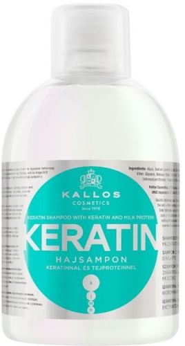 Kallos Keratin szampon regenerujący z keratyną 1000 ml