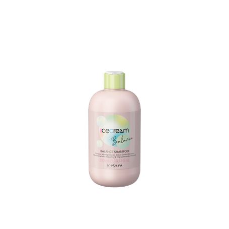 INEBRYA Ice Cream Balance Balance Shampoo szampon regulujący wydzielanie sebum, do skóry i włosów z tendencją do przetłuszczania