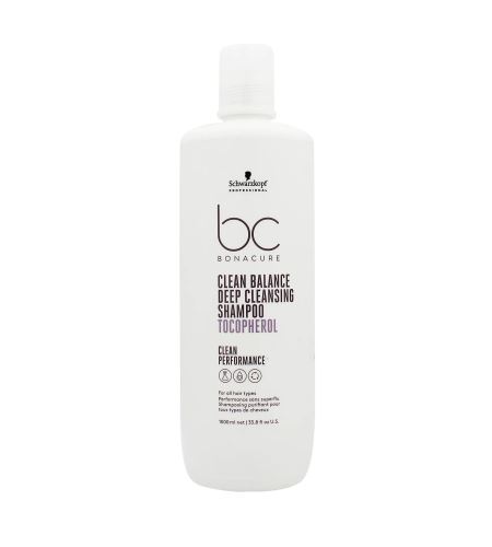 Schwarzkopf Professional BC Clean Balance Deep Cleansing Shampoo szampon do włosów przetłuszczających się 250 ml