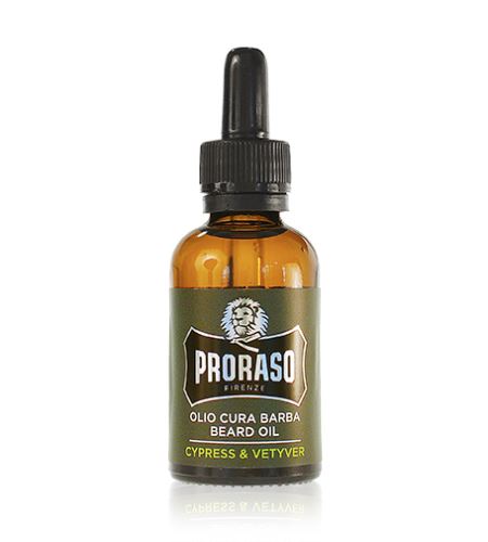 PRORASO Cypress & Vetyver olejek do brody dla mężczyzn 30 ml