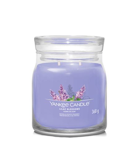Yankee Candle Lilac Blossoms signature świeca średnia 368 g