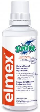 Elmex Junior płyn do płukania jamy ustnej dla dzieci 400 ml