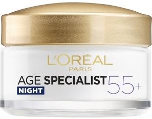 L'Oréal Paris Age Specialist 55+ krem na noc przeciwzmarszczkowy 50 ml