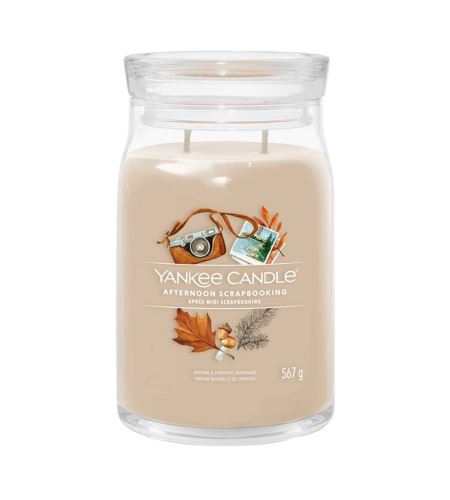Yankee Candle Afternoon Scrapbooking signature świeca duża 567 g