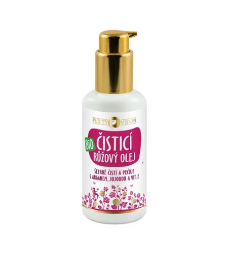 Purity Vision Bio olejek różany oczyszczający z arganem, jojobą i witaminą E 100 ml