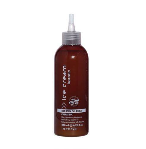 INEBRYA KERATIN Oil Elixir olej na vlasy s keratinem 200 ml Dla kobiet