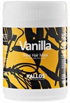 Kallos Vanilla Shine Hair Mask maska ​​do włosów suchych