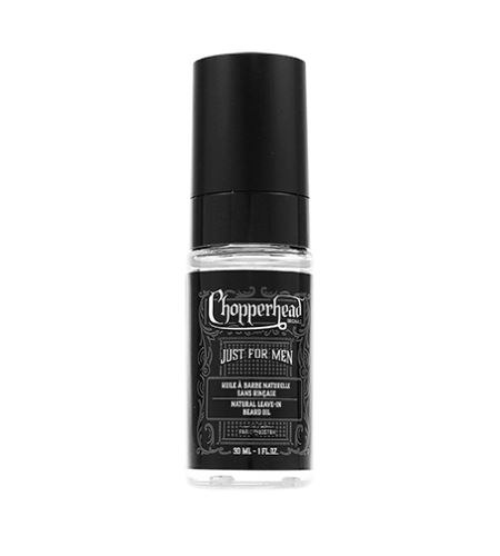 Chopperhead Natural Leave-In Beard Oil olejek do brody bez spłukiwania 30 ml
