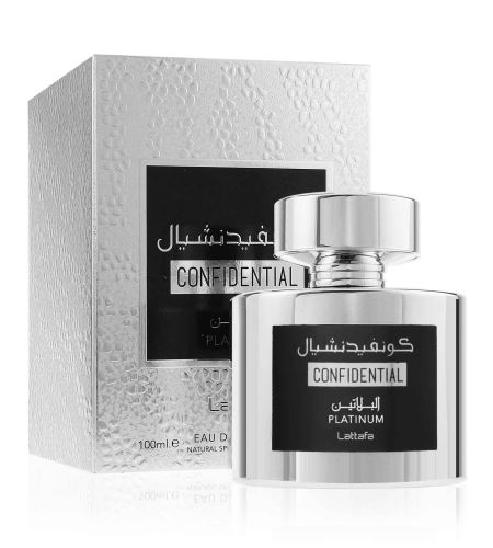 Lattafa Confidential Platinum woda perfumowana dla mężczyzn 100 ml